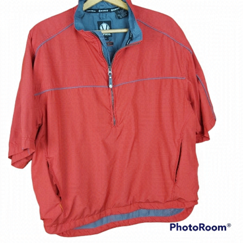 𝅺🍄3/50$🍄 SUNICE Golf Weather short sleeve 1/4 zip shirt jacket windbreaker